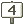 Icon of 4 Sign